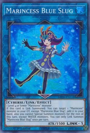 Image of Marincess Blue Slug [MP20-EN118] Super Rare
