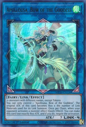 Image of Apollousa, Bow of the Goddess [MP20-EN126] Ultra Rare