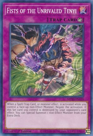 Image of Fists of the Unrivaled Tenyi [MP20-EN135] Common