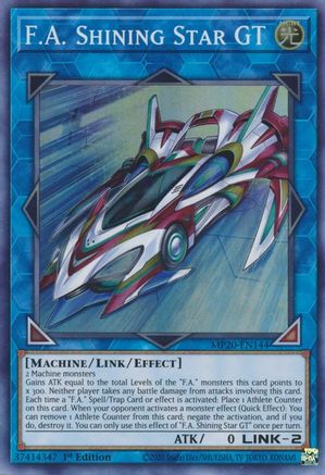 Image of F.A. Shining Star GT [MP20-EN144] Super Rare