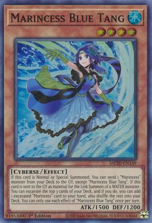 Image of Marincess Blue Tang [MP20-EN149] Super Rare