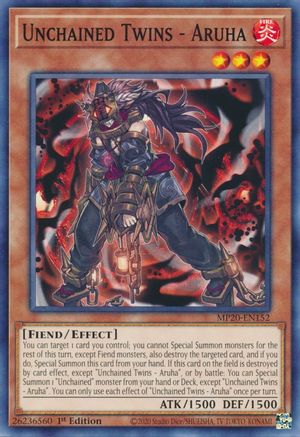 Image of Unchained Twins - Aruha [MP20-EN152] Common
