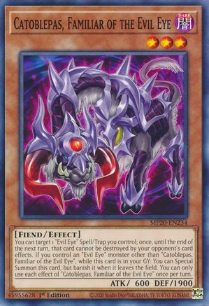 Image of Catoblepas, Familiar of the Evil Eye [MP20-EN234] Common