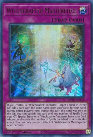 Image of Witchcrafter Masterpiece [MP20-EN231] Ultra Rare