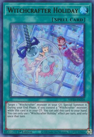 Image of Witchcrafter Holiday [MP20-EN226] Ultra Rare
