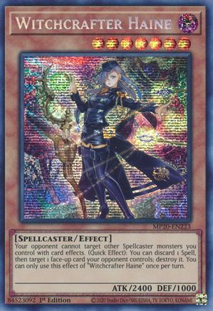 Image of Witchcrafter Haine [MP20-EN223] Prismatic Secret Rare