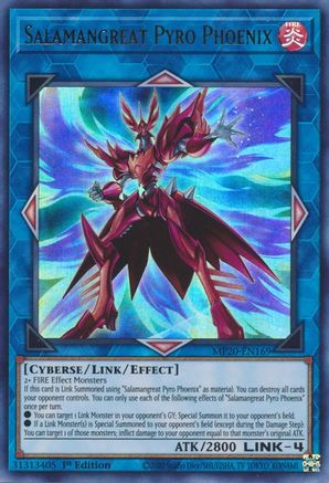 Image of Salamangreat Pyro Phoenix [MP20-EN169] Ultra Rare