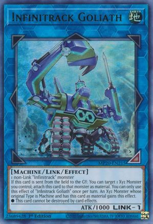 Image of Infinitrack Goliath [MP20-EN215] Ultra Rare