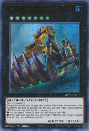 Image of Infinitrack Mountain Smasher [MP20-EN213] Ultra Rare