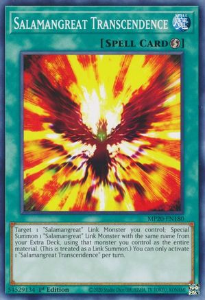 Image of Salamangreat Transcendence [MP20-EN180] Common