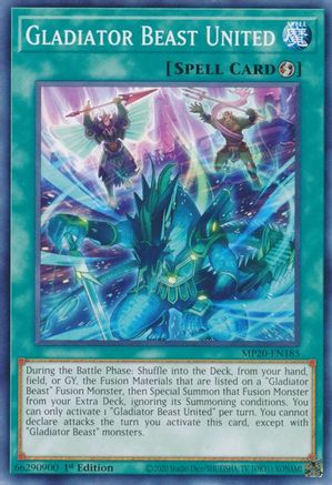 Image of Gladiator Beast United [MP20-EN185] Common