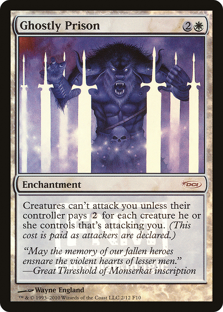 Image of Ghostly Prison [Friday Night Magic 2010]