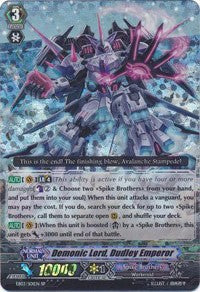 Demonic Lord, Dudley Emperor (EB03/S01EN) [Cavalry of Black Steel]