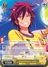 Image of Grandmaster, Sora (NGL/S58-TE08S SR) [No Game No Life]
