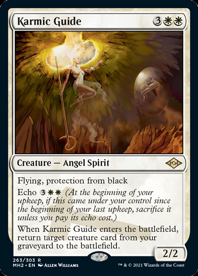 Image of Karmic Guide (Foil Etched) [Modern Horizons 2]
