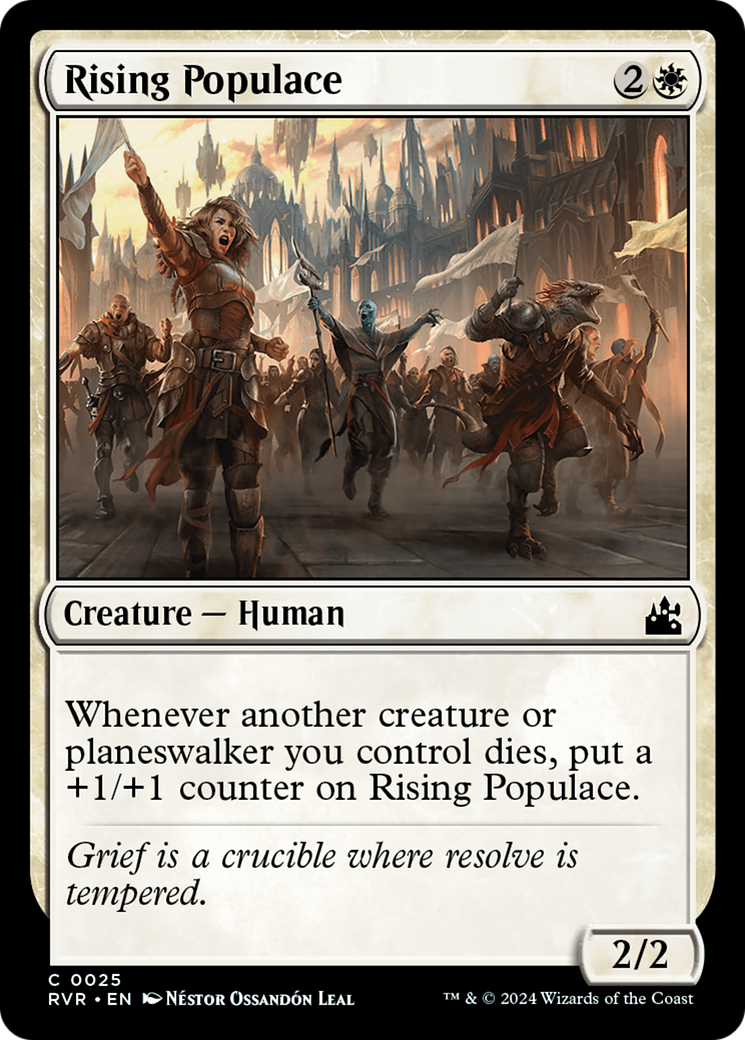 Image of Rising Populace [Ravnica Remastered]