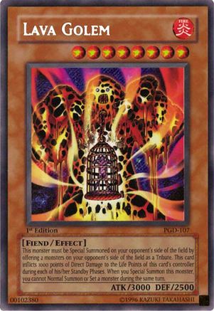 Image of Lava Golem [PGD-107] Secret Rare
