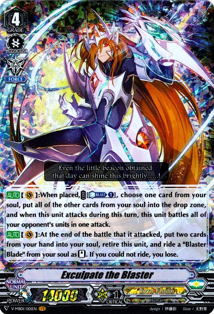 Image of Exculpate the Blaster (V-MB01/001EN) [PSYqualia Strife]