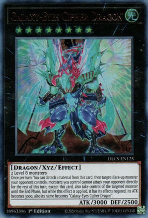 Image of Galaxy-Eyes Cipher Dragon [DLCS-EN125] Ultra Rare