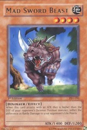 Image of Mad Sword Beast [PSV-091] Rare