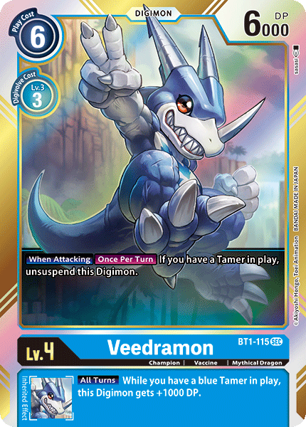 Image of Veedramon [BT1-115] [Release Special Booster Ver.1.0]