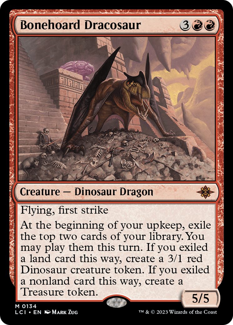 Image of Bonehoard Dracosaur [The Lost Caverns of Ixalan]
