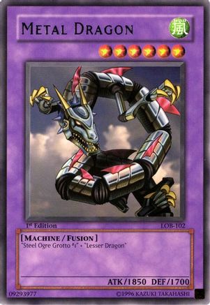 Image of Metal Dragon [LOB-102] Rare