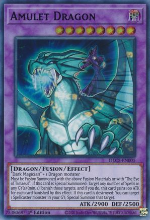 Image of Amulet Dragon (Purple) [DLCS-EN005] Ultra Rare