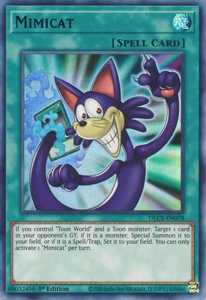 Image of Mimicat (Blue) [DLCS-EN078] Ultra Rare
