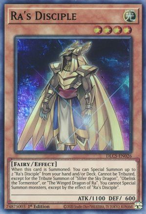 Image of Ra's Disciple (Green) [DLCS-EN026] Ultra Rare