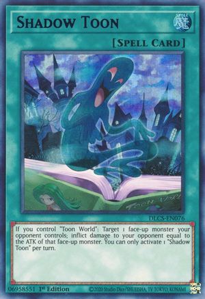Image of Shadow Toon (Blue) [DLCS-EN076] Ultra Rare