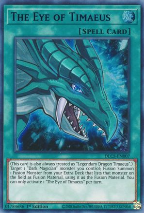 Image of The Eye of Timaeus (Blue) [DLCS-EN007] Ultra Rare