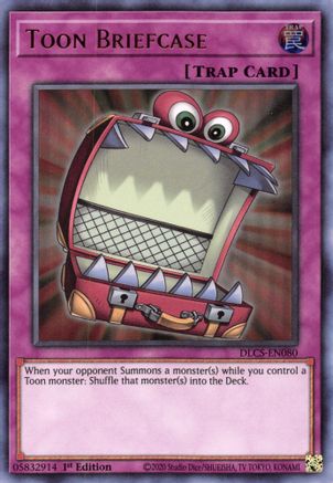 Image of Toon Briefcase (Purple) [DLCS-EN080] Ultra Rare