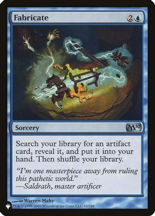 Image of Fabricate [The List]