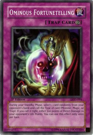 Image of Ominous Fortunetelling [LOD-094] Common