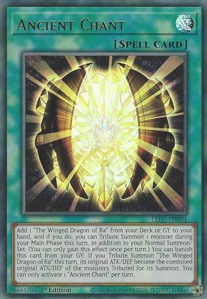 Image of Ancient Chant [LED7-EN004] Ultra Rare