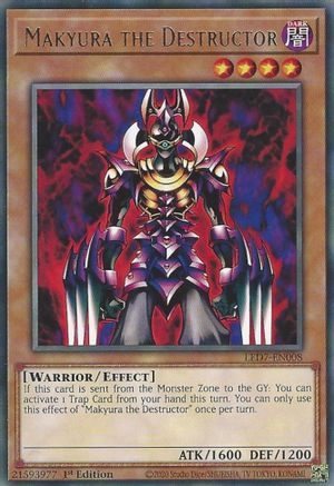 Image of Makyura the Destructor [LED7-EN008] Rare
