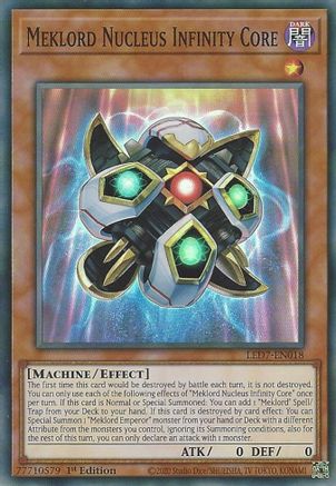 Image of Meklord Nucleus Infinity Core [LED7-EN018] Super Rare