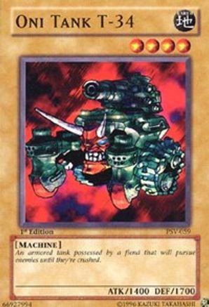 Image of Oni Tank T-34 [PSV-059] Common