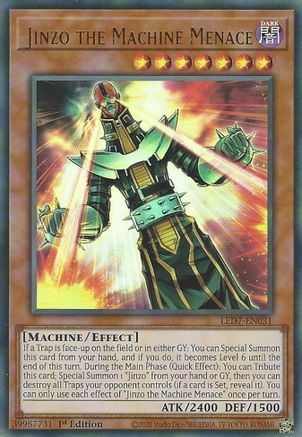 Image of Jinzo the Machine Menace [LED7-EN031] Ultra Rare