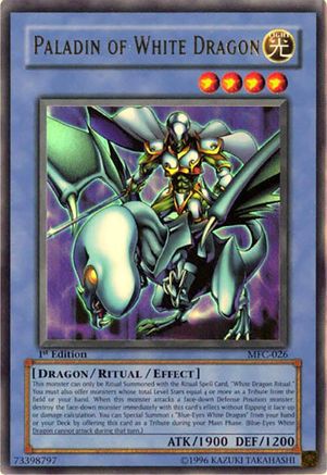 Image of Paladin of White Dragon [MFC-026] Ultra Rare