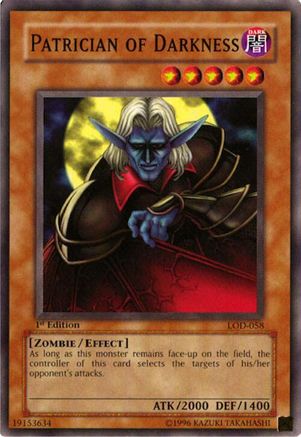 Image of Patrician of Darkness [LOD-058] Common