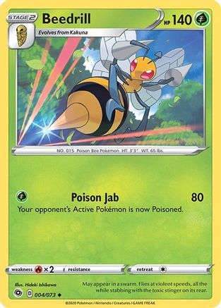 Image of Beedrill (004/073) [Sword & Shield: Champion's Path]