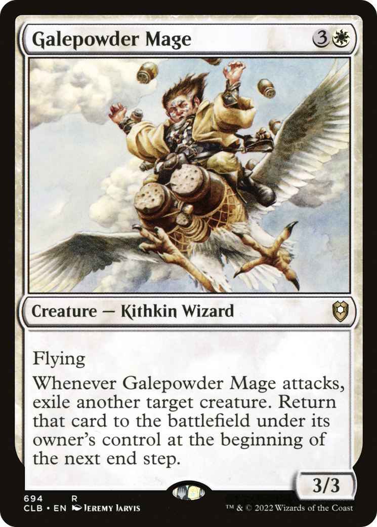 Image of Galepowder Mage [Commander Legends: Battle for Baldur's Gate]