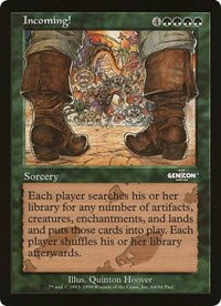 Image of Incoming! (Oversized) [Oversize Cards]