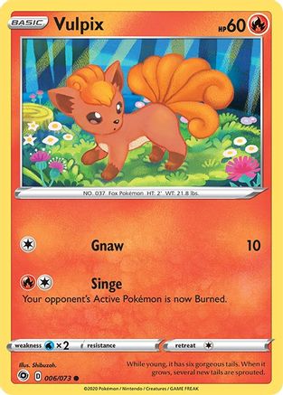 Image of Vulpix (006/073) [Sword & Shield: Champion's Path]