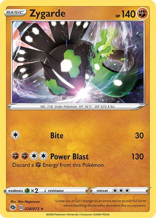 Image of Zygarde (028/073) [Sword & Shield: Champion's Path]