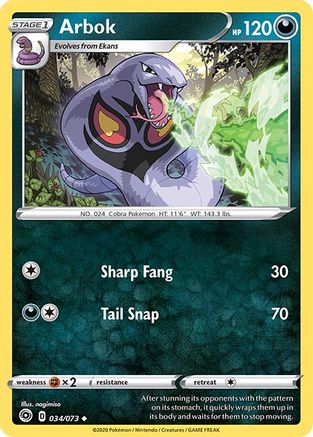 Image of Arbok (034/073) [Sword & Shield: Champion's Path]