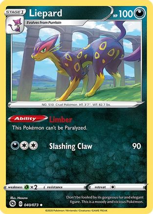 Image of Liepard (040/073) [Sword & Shield: Champion's Path]