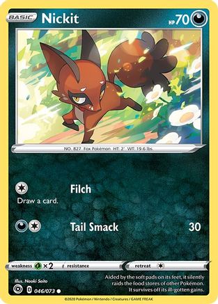 Image of Nickit (046/073) [Sword & Shield: Champion's Path]